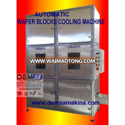 automatic wafer blocks cooler